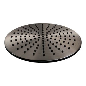Brauer Edition 5-GM-171 thermostatische inbouw regendouche met drukknoppen SET 60 gunmetal geborsteld PVD
