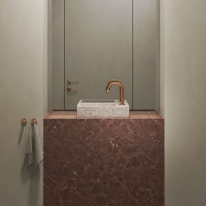 Clou Kaldur CL/09.05063.83 enkele haak brons geborsteld PVD