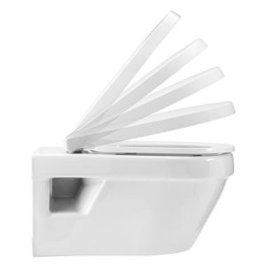 Pressalit Comfort D2 1084111-DK4999 toiletzitting met deksel zwart polygiene