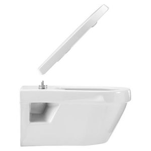 Pressalit Comfort D2 1050111-DK3999 toiletzitting met deksel zwart polygiene