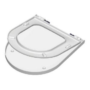 Laufen Kartell by Laufen 8913307570001 toiletzitting met deksel mat wit *niet meer leverbaar*