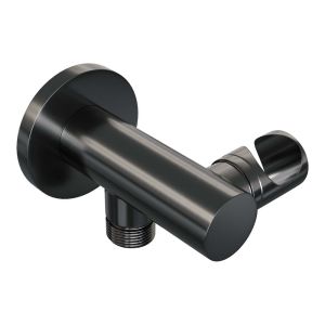 Brauer Edition 5-GM-164 thermostatische inbouw regendouche met drukknoppen SET 53 gunmetal geborsteld PVD