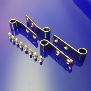 Pressalit A9118 bevestigingsset met schroeven, rvs