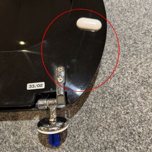 Sphinx Atlantic S8H5A000220 OLW-26 toiletzitting met deksel zwart (OUTLET)