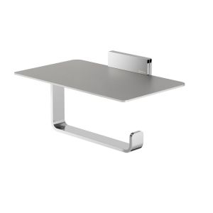 Geesa Craft 911524-02 toiletrolhouder met planchet chroom