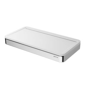 Geesa Frame 918804-02 planchet universeel 21 cm chroom/ wit