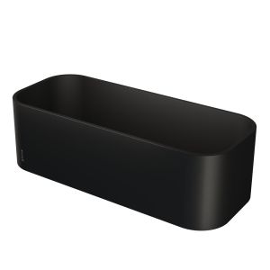 Geesa Frame 918901-06 douchemand / planchet 25 cm zwart