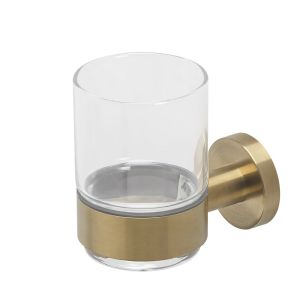 Geesa Nemox Brushed Gold 916502-07 glashouder goud geborsteld