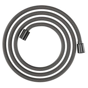 Hansgrohe 28230340 Designflex doucheslang textiel 200cm geborsteld zwart chroom