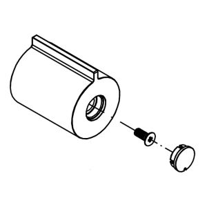 HSK Shower & Co! E98560-20-41 thermostaatknop chroom