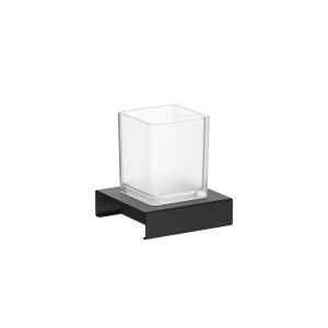Inda Indissima A8810NNE04 glazen module 100mm mat zwart/ fumé glas