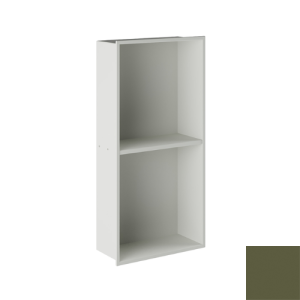 Inda MY Secret A80200VF inbouwnis 2 vakken omkeerbaar 305x610mm mat verde felce