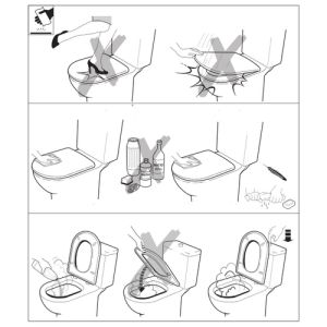Roca Hall A801622004 toiletzitting met deksel wit