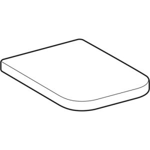 Geberit Renova Plan 572120000 toiletzitting met deksel wit