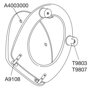 Pressalit Dania R43000 toiletzitting 50mm verhoogd met deksel met spatscherm wit