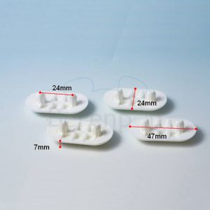 Sphinx S8H907000 buffers ovaal toiletzitting