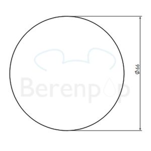 Clou InBe IB0651002 plug chroom