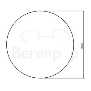 Clou InBe IB0651003 plug chroom