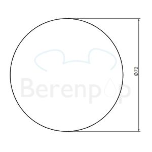 Clou InBe IB0651010 plug chroom