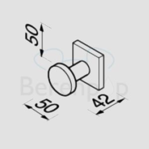 Geesa Nelio 680002115 accessoireset (toiletset) chroom