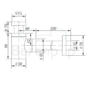 San4U 2500157 One Pack Wonder (links) fonteinset wit keramiek/ chroom