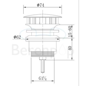 San4U 2504035 One Pack Moon fonteinset wit keramiek/ chroom