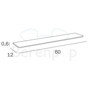 Inda Quadro - Export R1150A glasplaat transparant helder glas