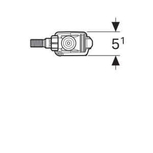 Geberit 136724003 Type 333 vlotterkraan