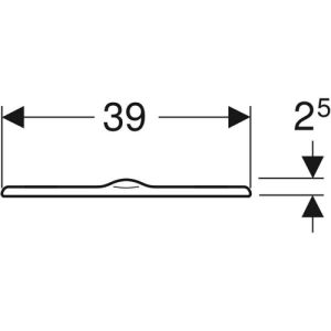 Geberit 300 Kids S8H51112150G turtle design toiletzitting (kinderzitting) zonder deksel geel *niet meer leverbaar*
