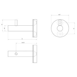 Clou Slim CL09030994101 accessoireset (5-delig) chroom