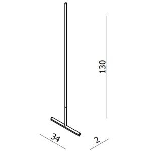 San4U 64878 vloerwisser chroom