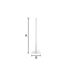 Smedbo Outline FK313 reserverolhouder chroom