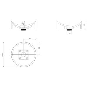 Clou Vale CL0340164 fontein 22cm mat roze keramiek