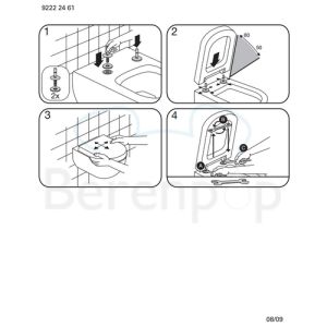 Villeroy en Boch Subway 2.0 9M68Q1R3 toiletzitting met deksel pergamon *niet meer leverbaar*