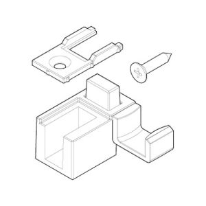 Novellini R06BXMOD1-A ondergeleider wit 030