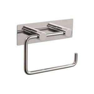 Pressalit Choice Q10210 toiletrolhouder met muurplaat glanzend staal