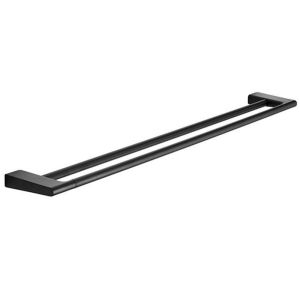 Pressalit Style PR40560 handdoekhouder dubbel 81cm mat zwart
