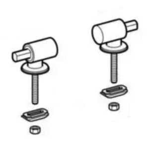 Geberit Renova Plan 500832001 toiletzitting met deksel wit