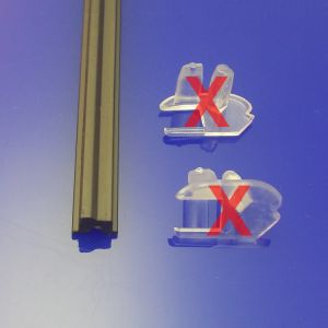 Sealskin Duka 2000 GUMC018 inschuif magneetstrip 195cm *niet meer leverbaar*