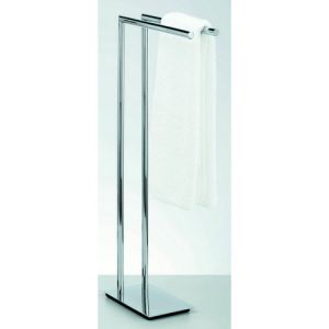 Decor Walther 0504800 Straight 2 handdoekhouder standaard chroom