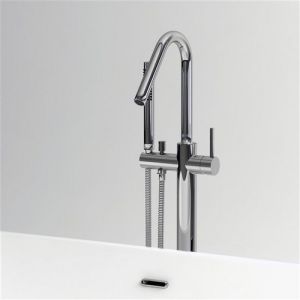 Clou Xo CL060400729 type 7 vrijstaande badkraan met handdouche chroom
