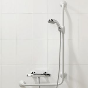 Handicare (Linido) LI2611003102 wandbeugel 90° 500x1000mm staal gecoat wit