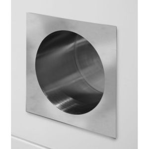 Looox Closed CL2 reserverolhouder voor 1 rol inbouw RVS