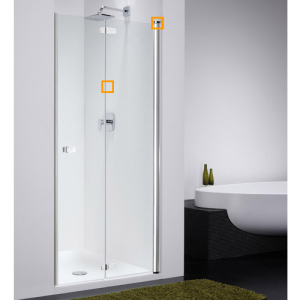 Provex Combi 1345SA05F onderdorpelset chroom
