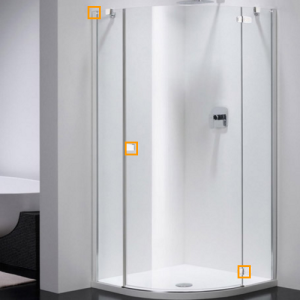 Provex 1246SA00F afwateringsstrip 120cm, 18mm hoog, transparant, voor glasdikte 6mm