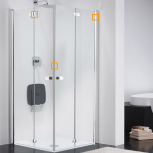 Provex Combi 1345SA05F onderdorpelset chroom