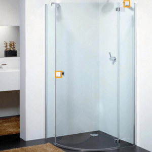 Provex 1246SA00F afwateringsstrip 120cm, 18mm hoog, transparant, voor glasdikte 6mm