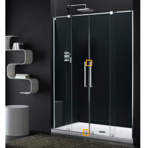 Provex S-Lite 0336BG05F roller compleet chroom (1 st)