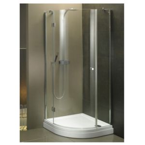 Riho 562010004 afwaterstrip met o-dichting en flapje, voorgebogen / 8mm