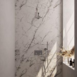 Brauer Edition 5-NG-160 thermostatische inbouw regendouche met drukknoppen SET 49 RVS geborsteld PVD